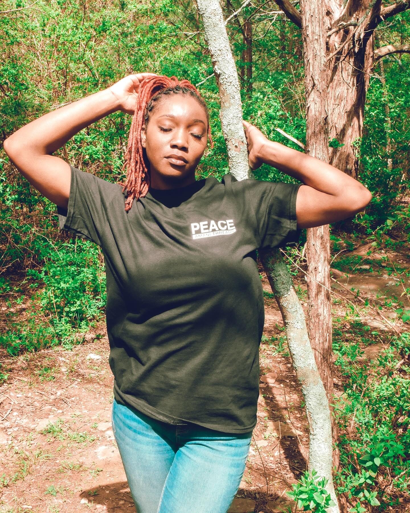 Peace Tee Black