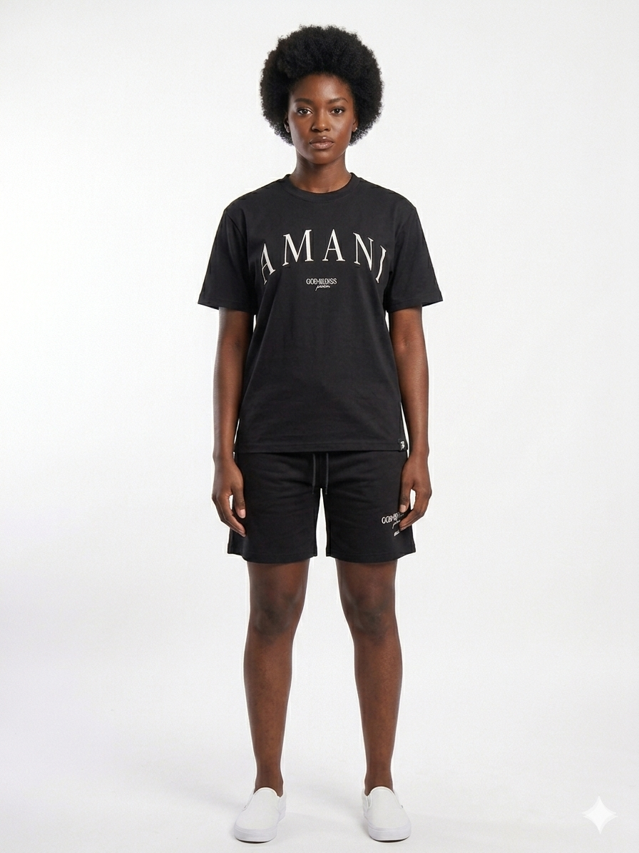 God Peace Tee Black