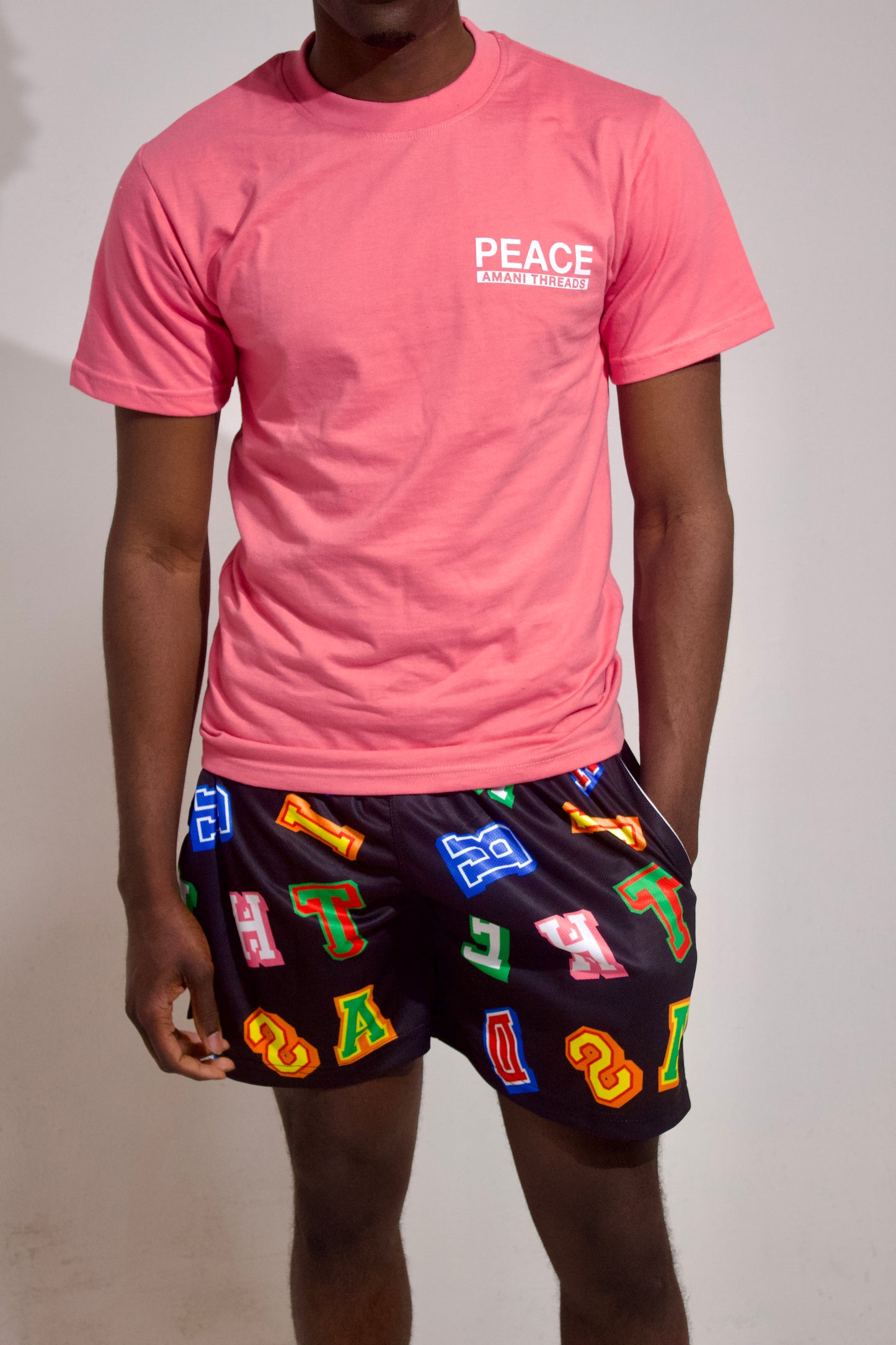 Peace Tee Pink
