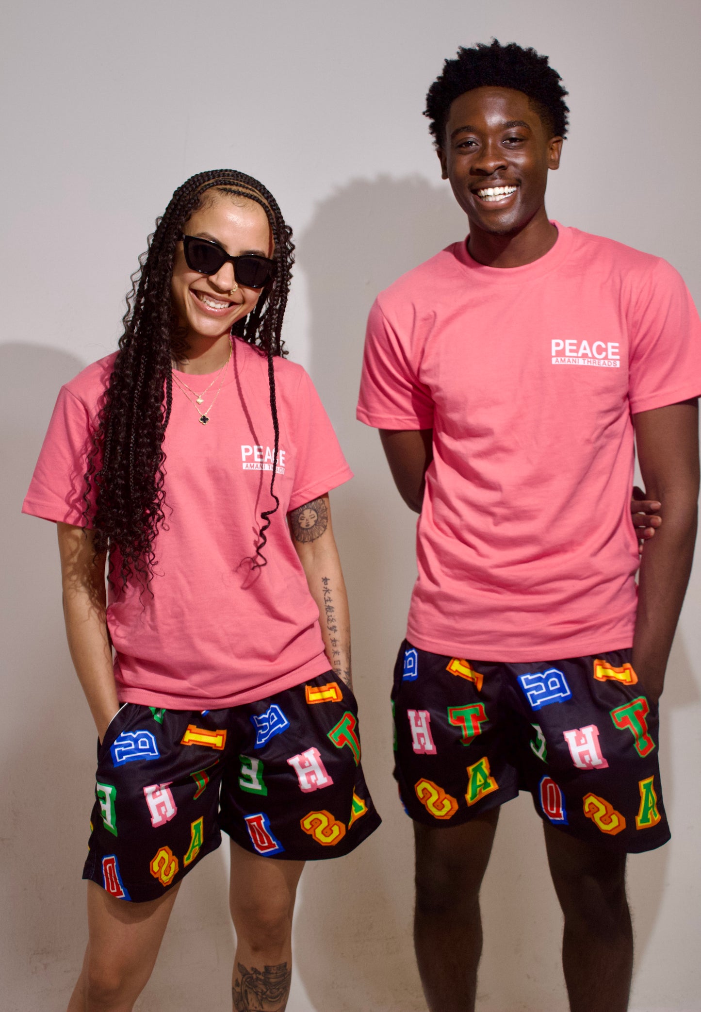 Peace Tee Pink