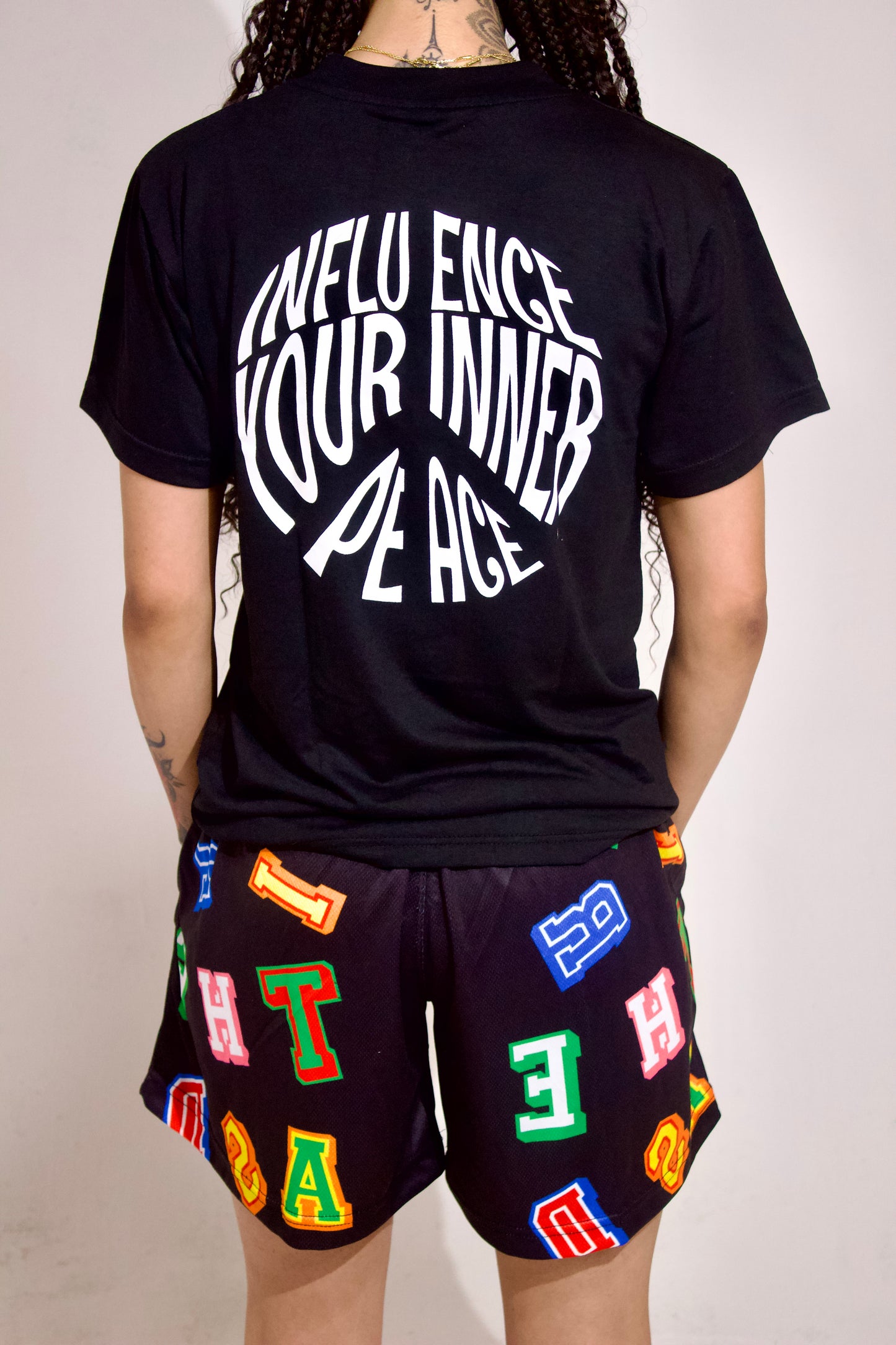 Peace Tee Black