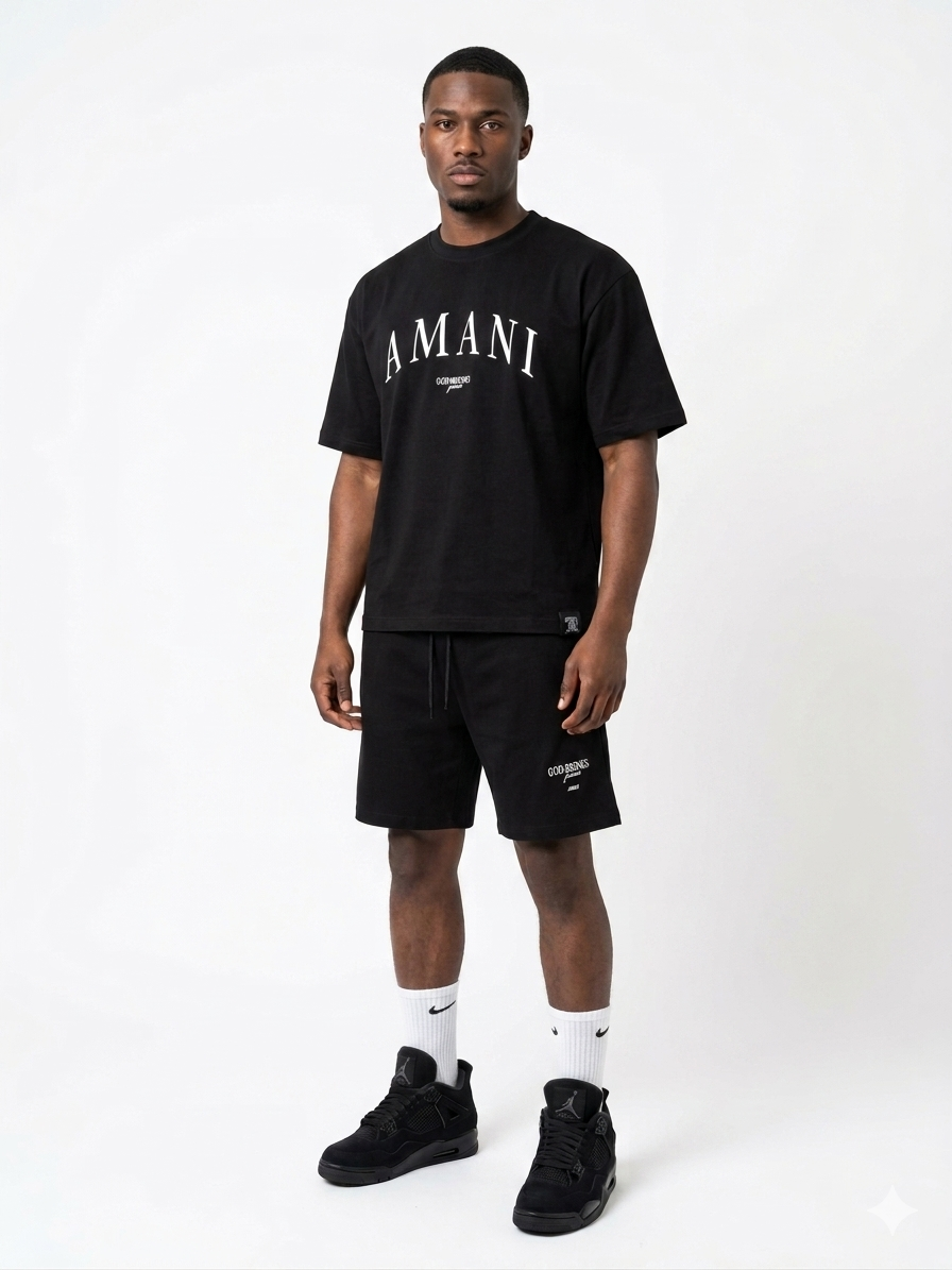 God Peace Tee Black
