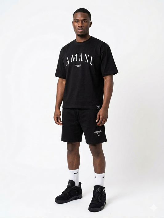 God Peace Tee Black