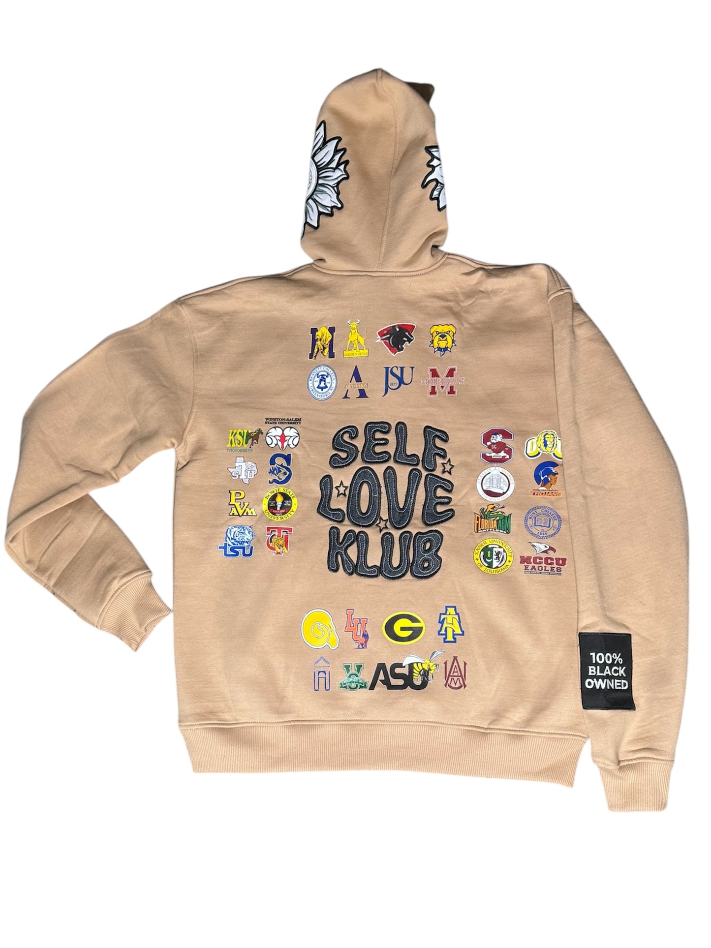 Beige Self Love Klub Hoodie