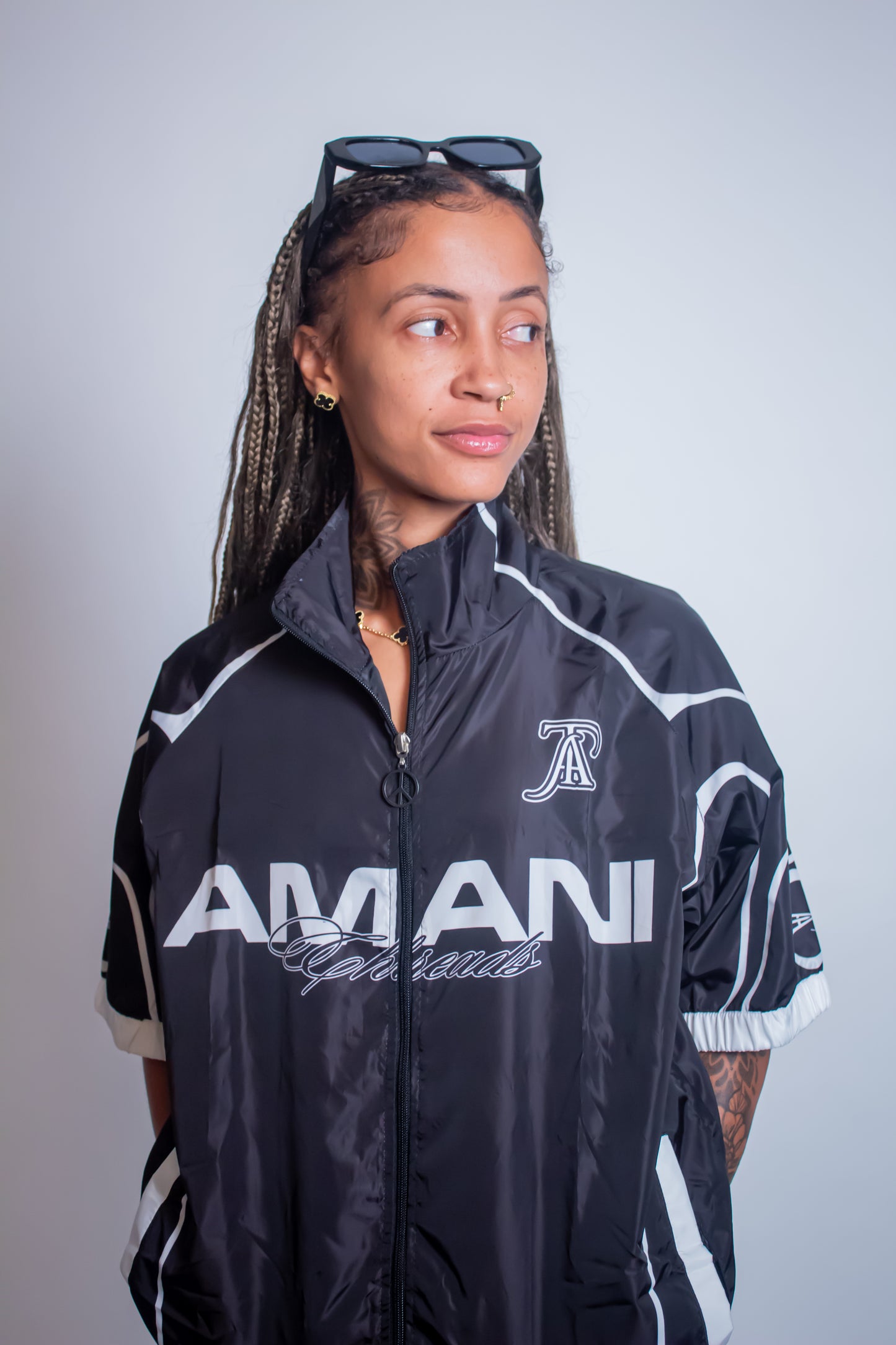 Windbreaker Black Set