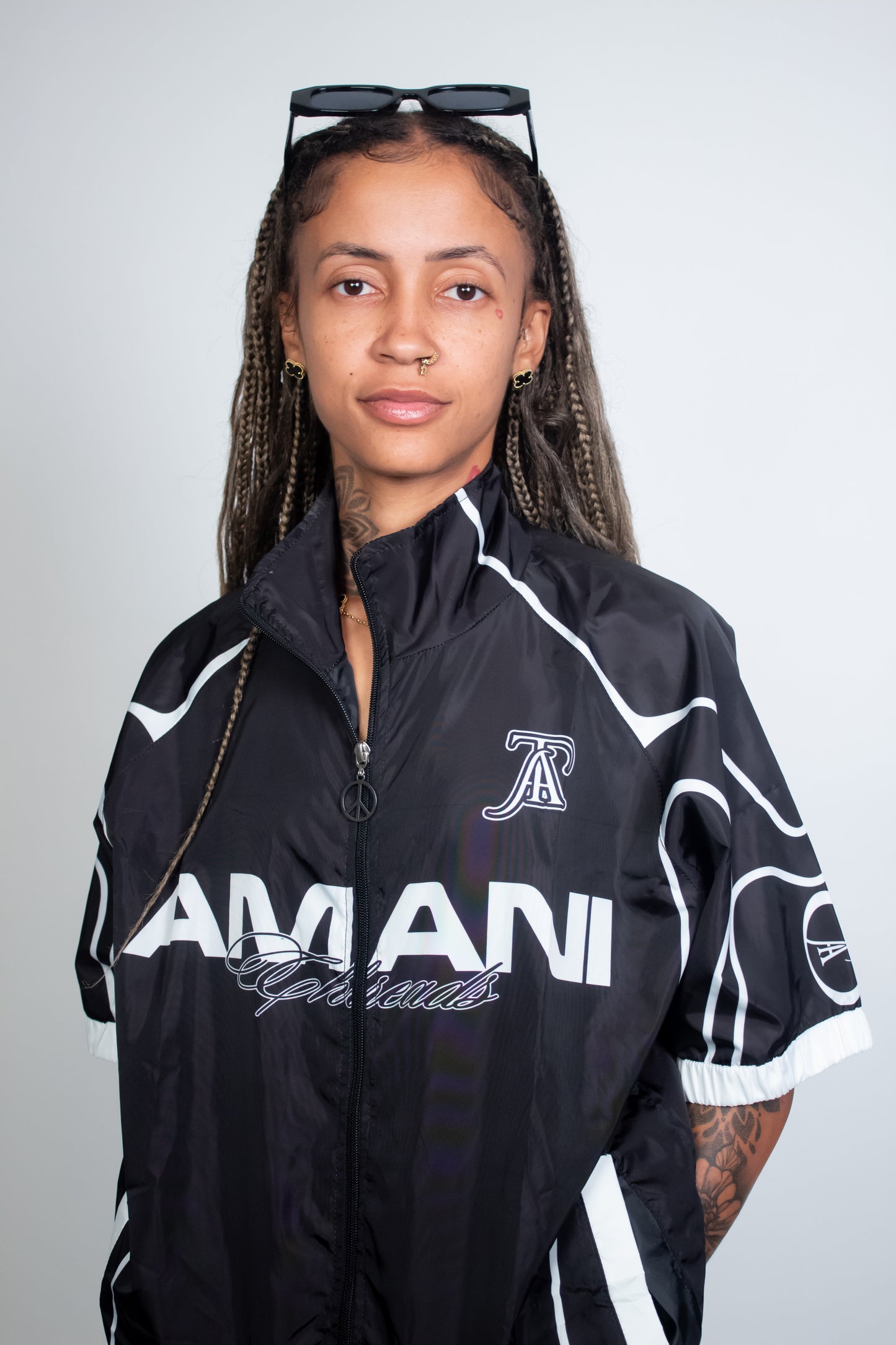 Windbreaker Black Set