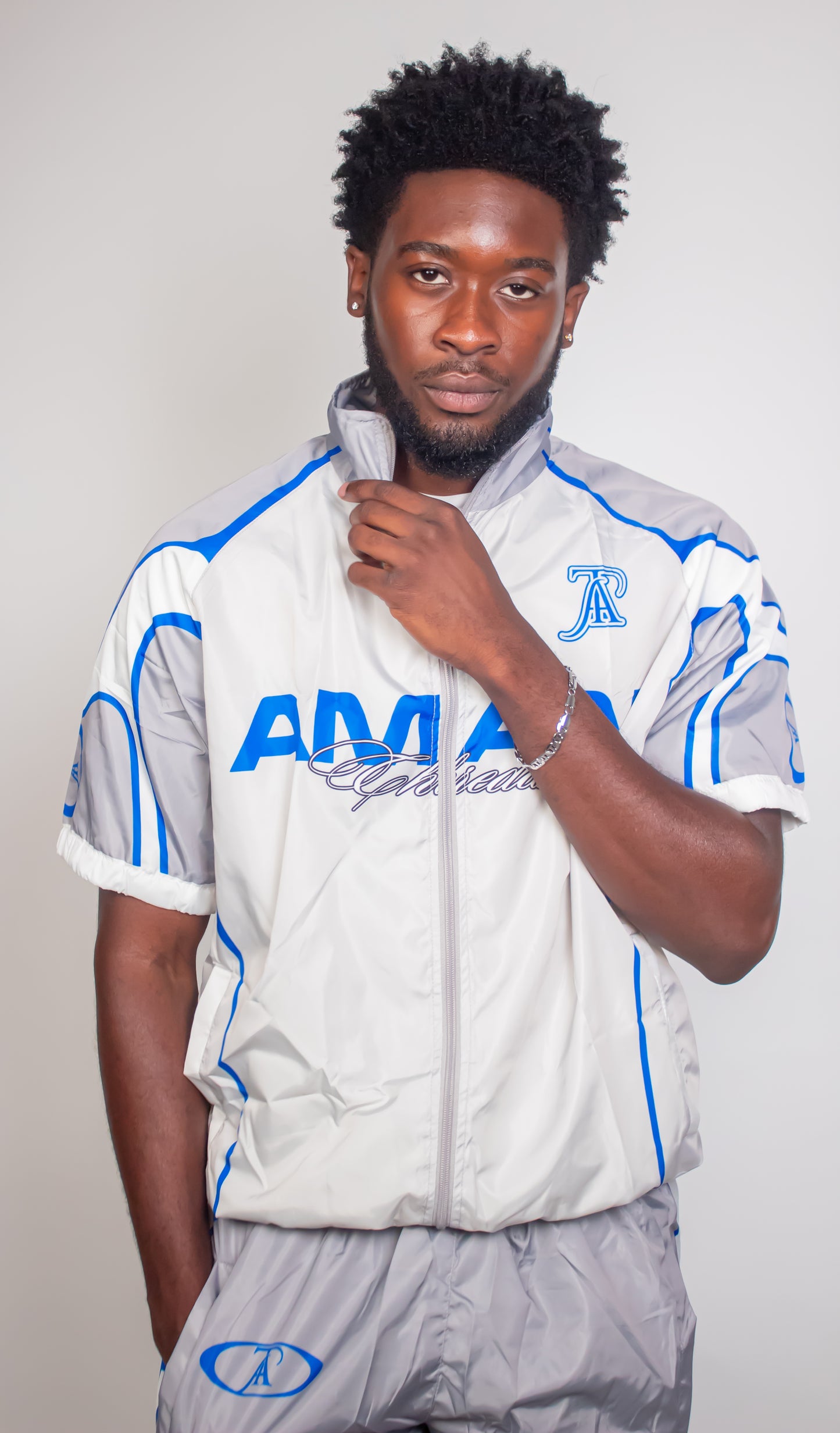 Windbreaker White Set