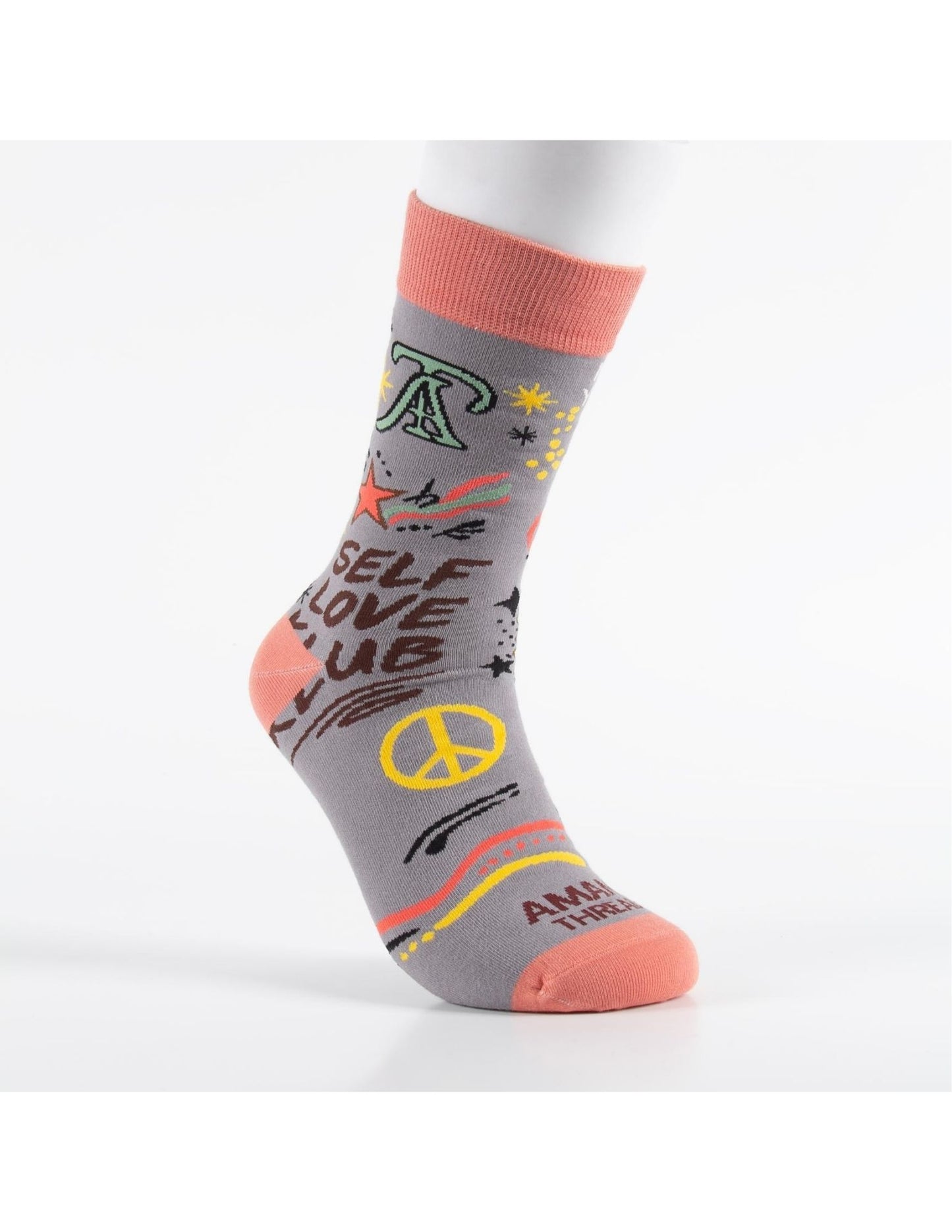 Amani Peach Socks